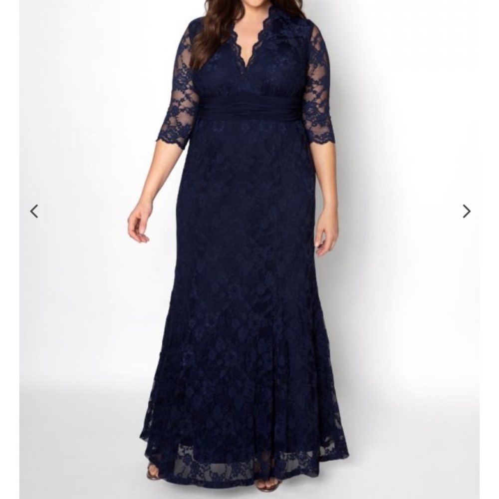 Kiyonna Screen Siren Lace Dress 2X